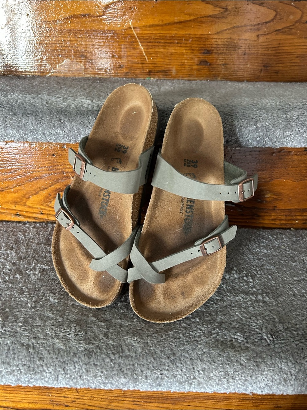 Birkenstock Mayari Birkibuc Stone